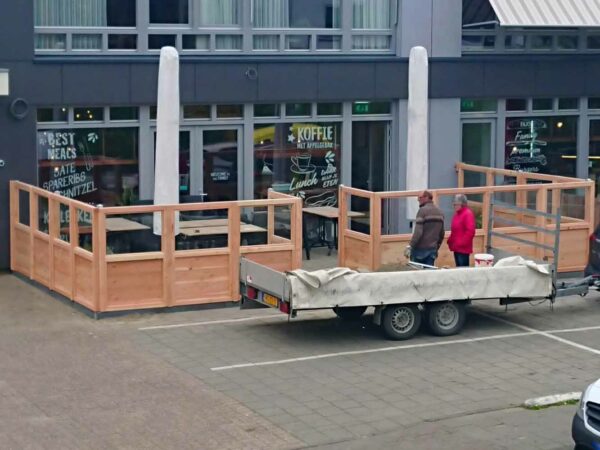 Woodwork bij klanten